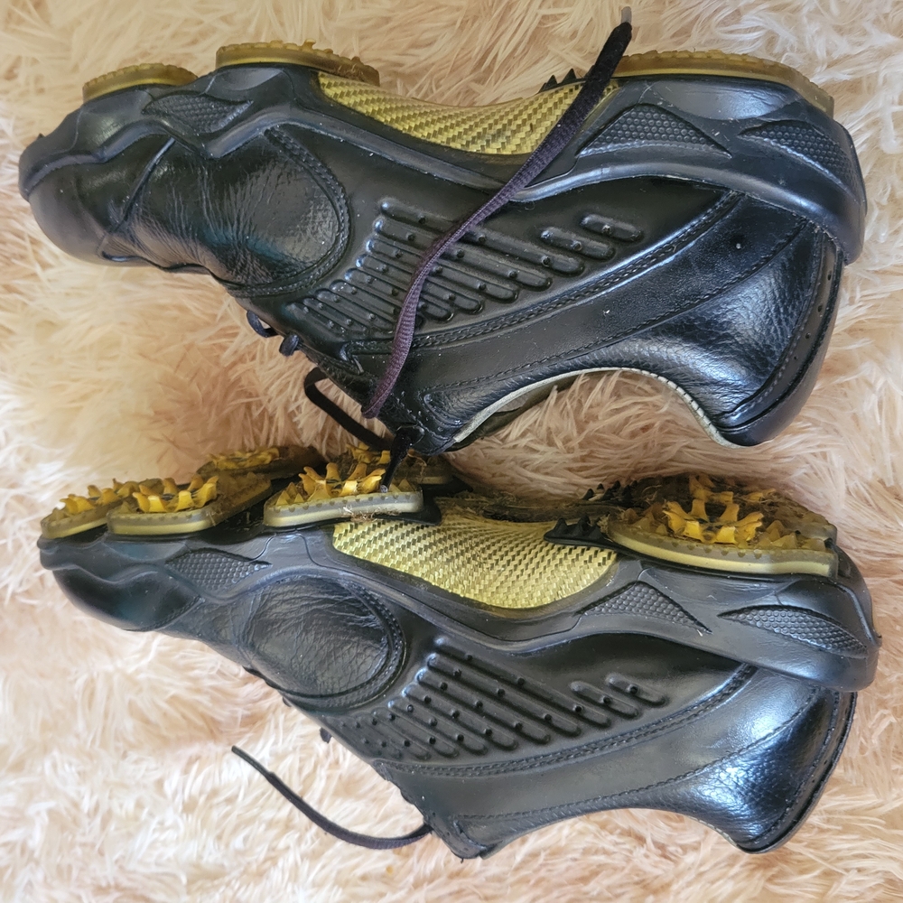 FootJoy Black and Yellow Athletic Shoes
